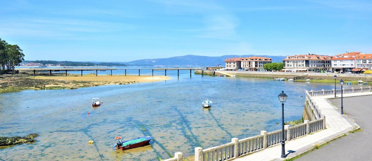 Piso De Playa Con Terraza En El Centro De Vilanova Vilanova de Arousa Zewnętrze zdjęcie