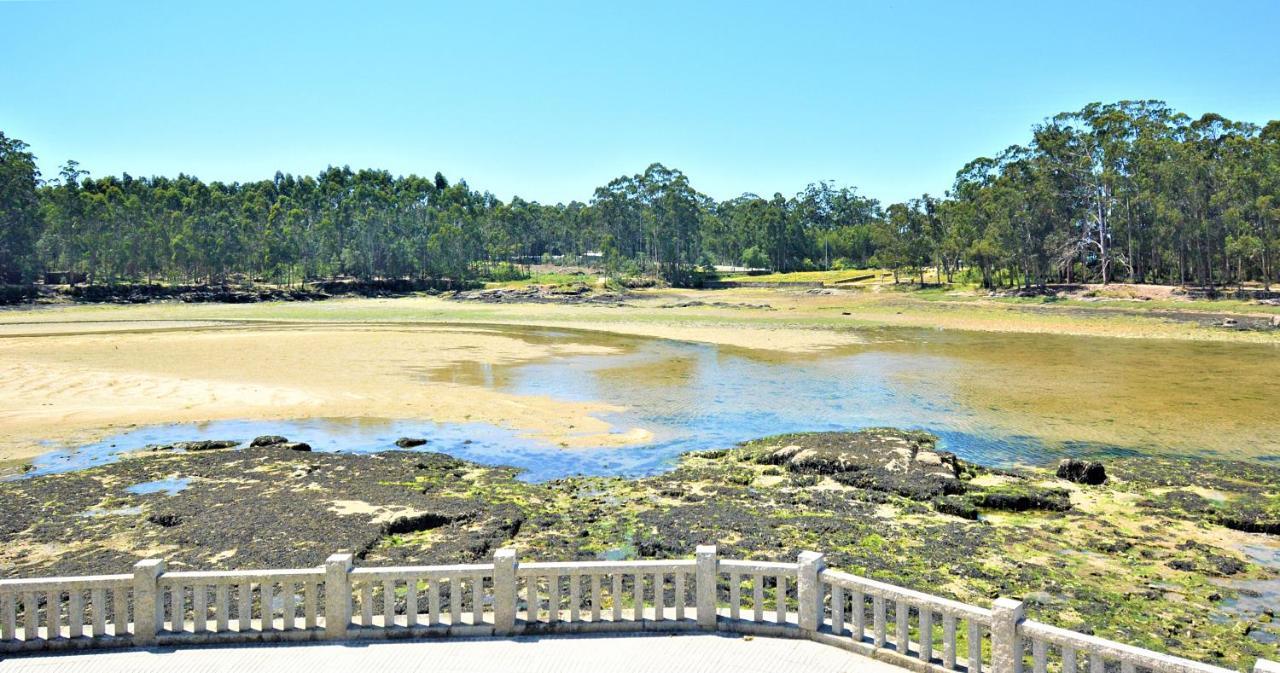 Piso De Playa Con Terraza En El Centro De Vilanova Vilanova de Arousa Zewnętrze zdjęcie